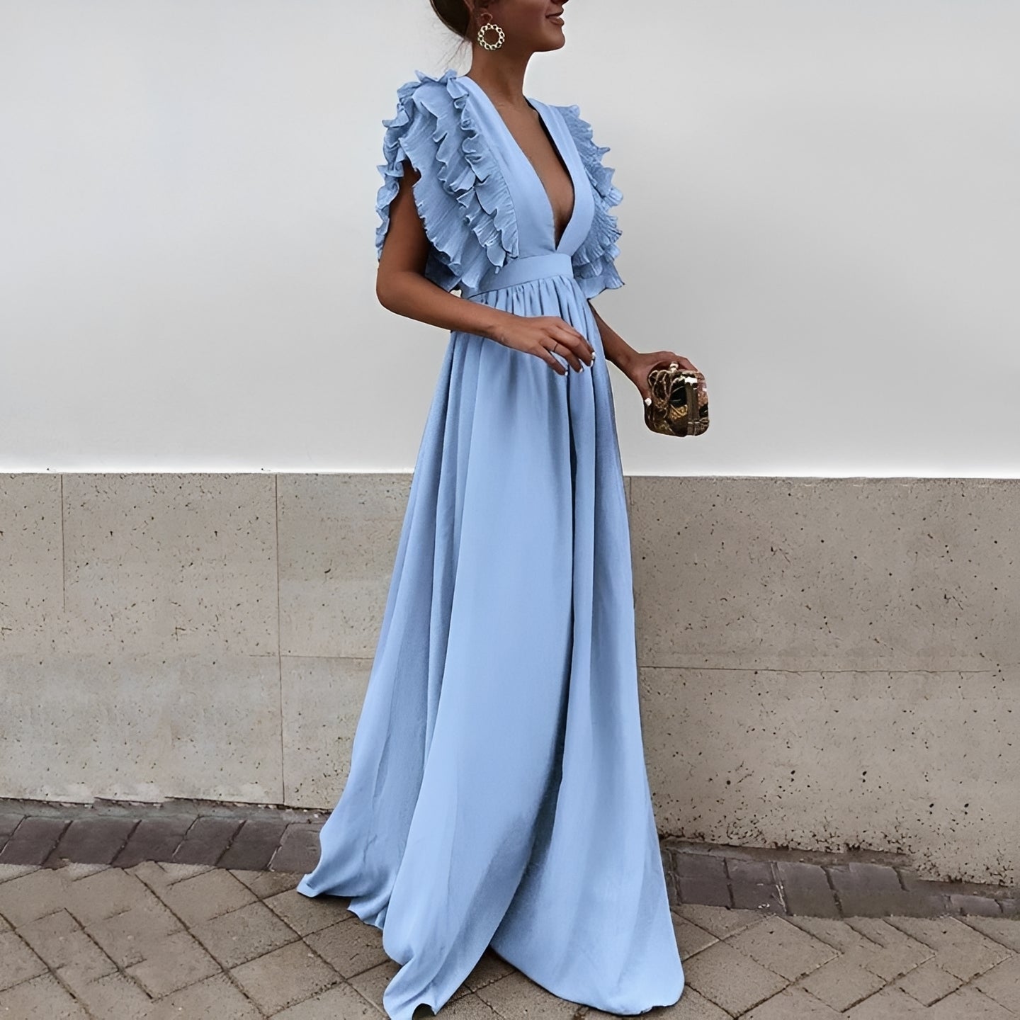 Dorsey - Elegantes, langes Maxikleid