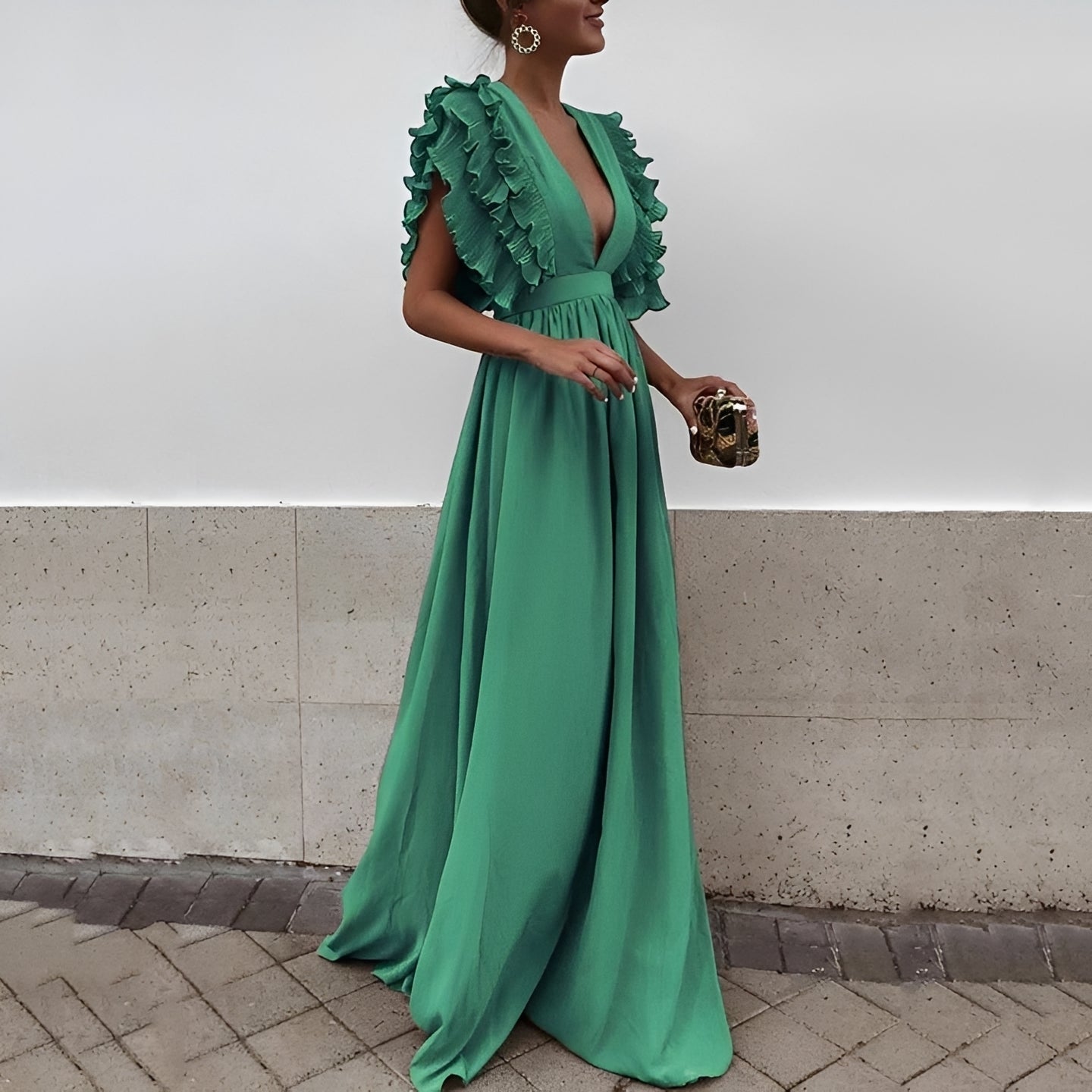 Dorsey - Elegantes, langes Maxikleid