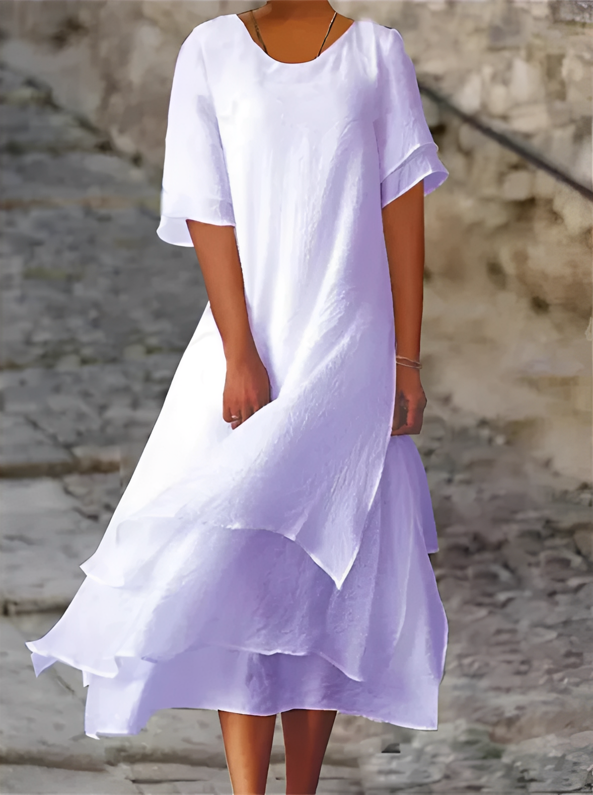 Tianna - Komfortables, lässiges Damen-Maxikleid