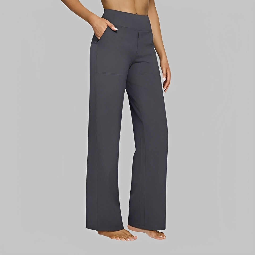 Salma - Bequeme Hose mit hohem Bund