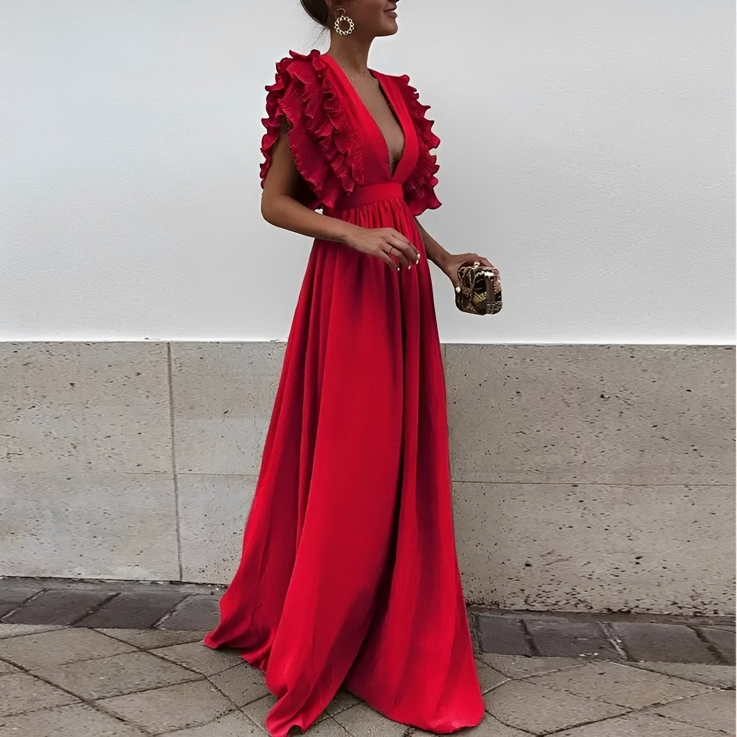 Dorsey - Elegantes, langes Maxikleid