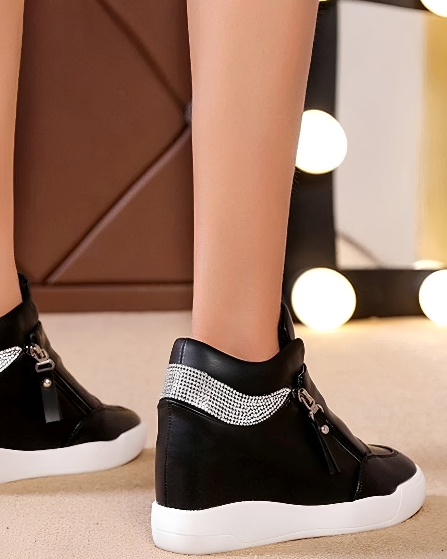 Vanessa - Moderne High-Top-Wedges
