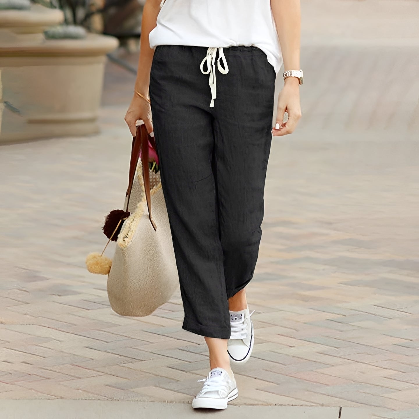 Kaci - Bequeme Hose mit Stretchbund