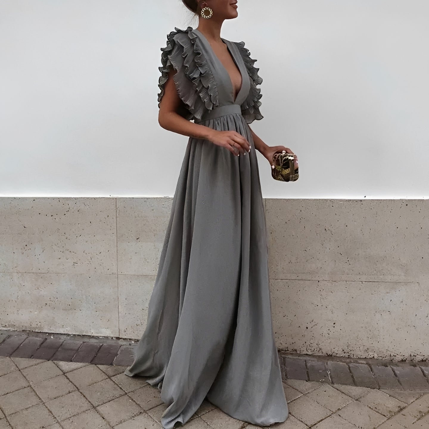 Dorsey - Elegantes, langes Maxikleid