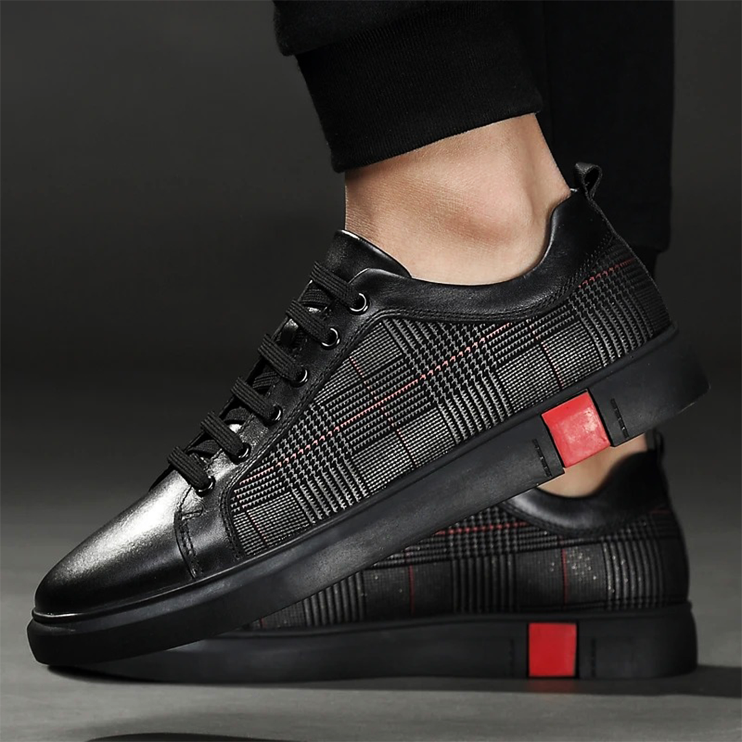 Kai - Low-Top-Sneaker mit vorderen Schnürsenkeln